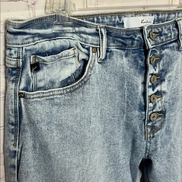 KanCan High Rise Cropped Straight Jeans - Picture 4 of 12